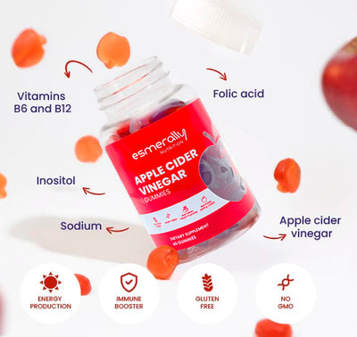 Apple Cider Vinegar Gummies pack x 3