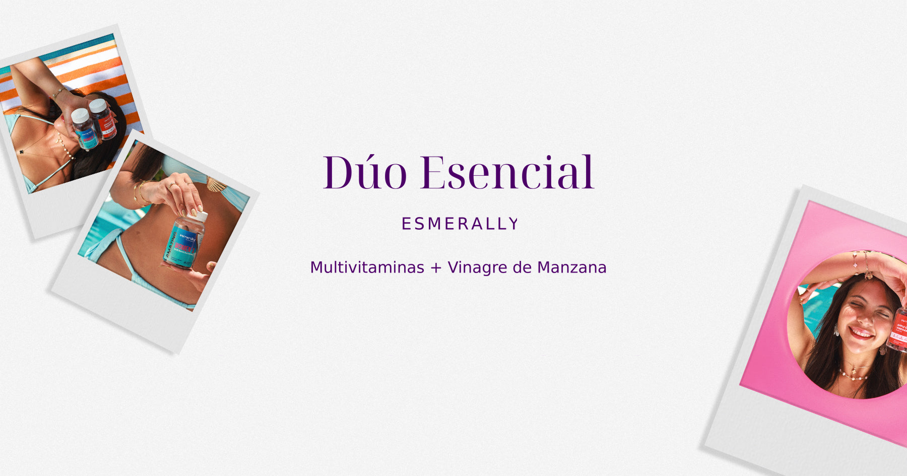 Dúo Esencial ESMERALLY: Multivitaminas + Vinagre de Manzana